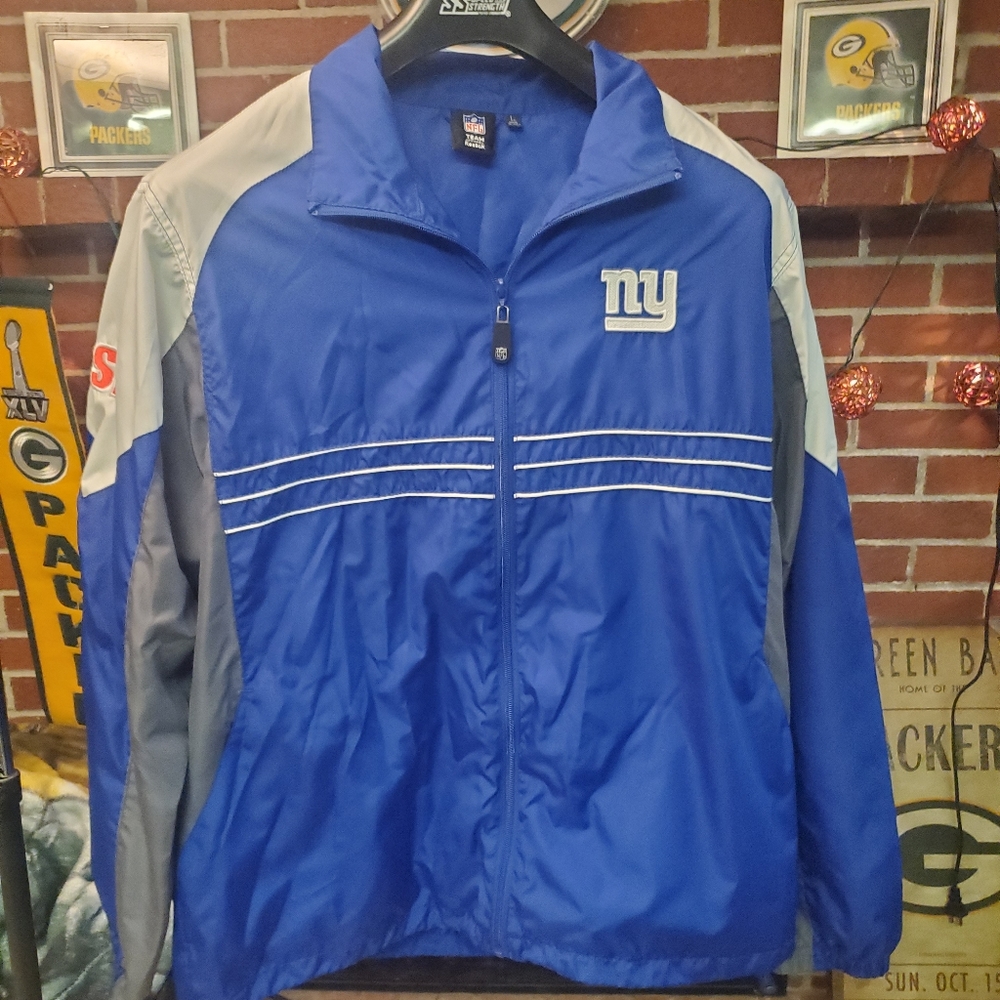 Men's NFL New York Giants Windbreaker Jacket Large